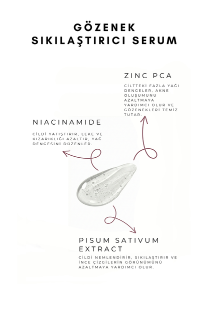 Zyo Arbutin Serum + Gözenek Sıkılaştırıcı Serum | Leke Karşıtı Aydınlatıcı Cilt Bakım Seti