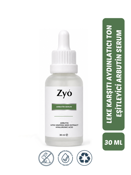 Leke Karşıtı, Cilt Tonu Eşitleyici Ve Aydınlatıcı Arbutin Serum 30ml