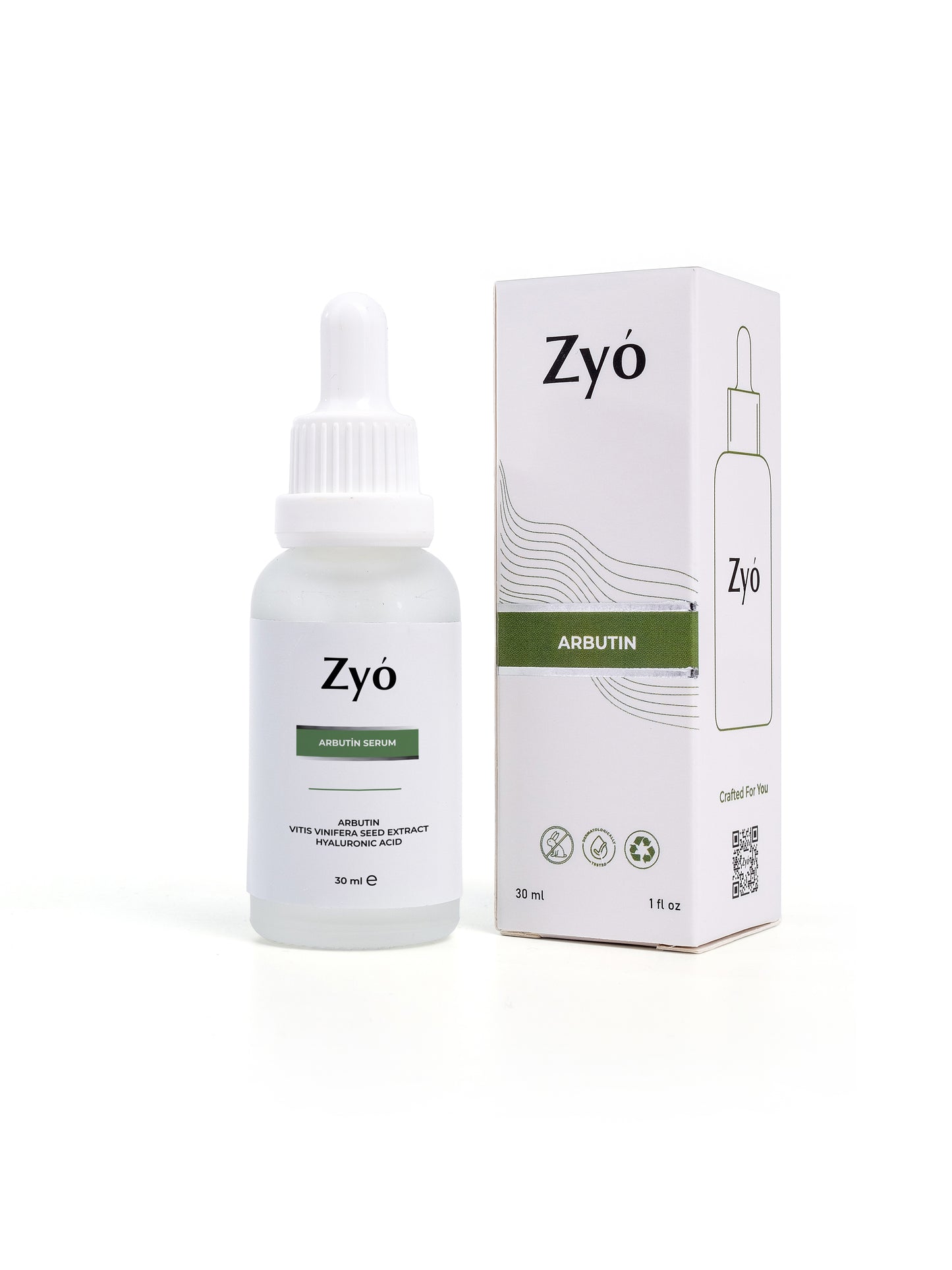 Arbutin-Serum gegen Pigmentflecken, für einen ebenmäßigen und aufhellenden Teint (30 ml)