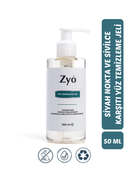 Yağlı Ve Karma Cilt Tipleri İçin Bariyer Onarıcı Nemlendirici Etkili Yüz Temizleme Jeli 200 ml