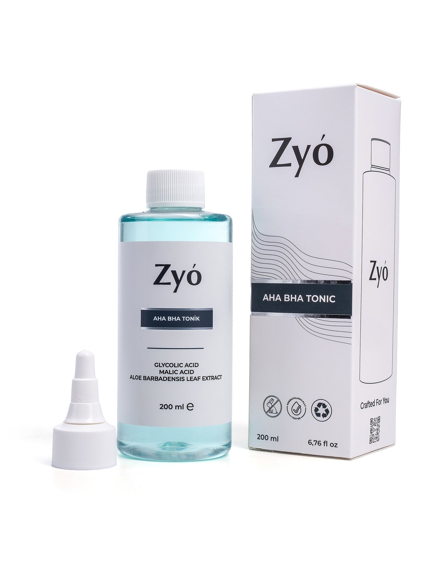 Porenverfeinerndes, reinigendes und revitalisierendes Gesichtswasser 200 ml (Glykolsäure - AHA)