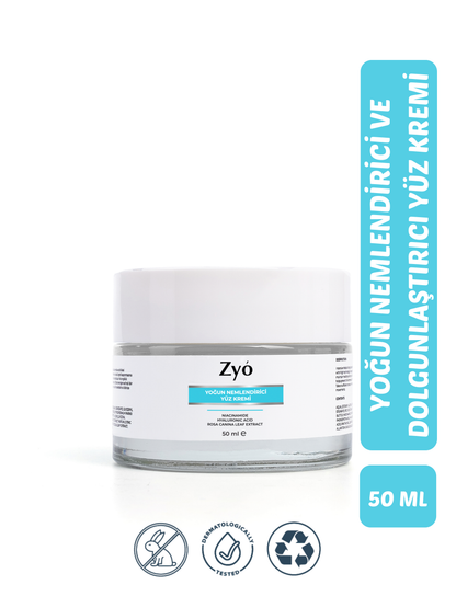 Nemlendirici Yüz Kremi 50 ml Hyaluronic Acid - Niacinamide