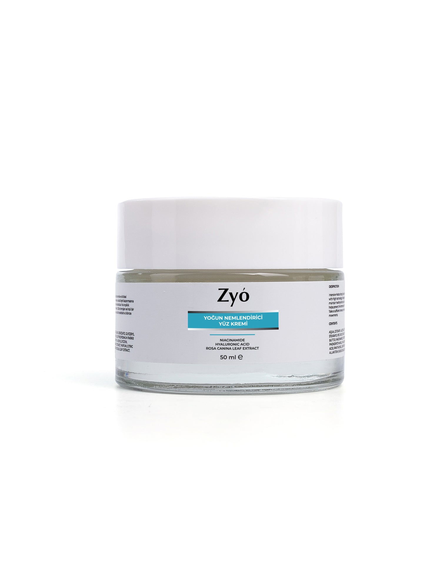 Feuchtigkeitsspendende Gesichtscreme 50 ml Hyaluronsäure - Niacinamid