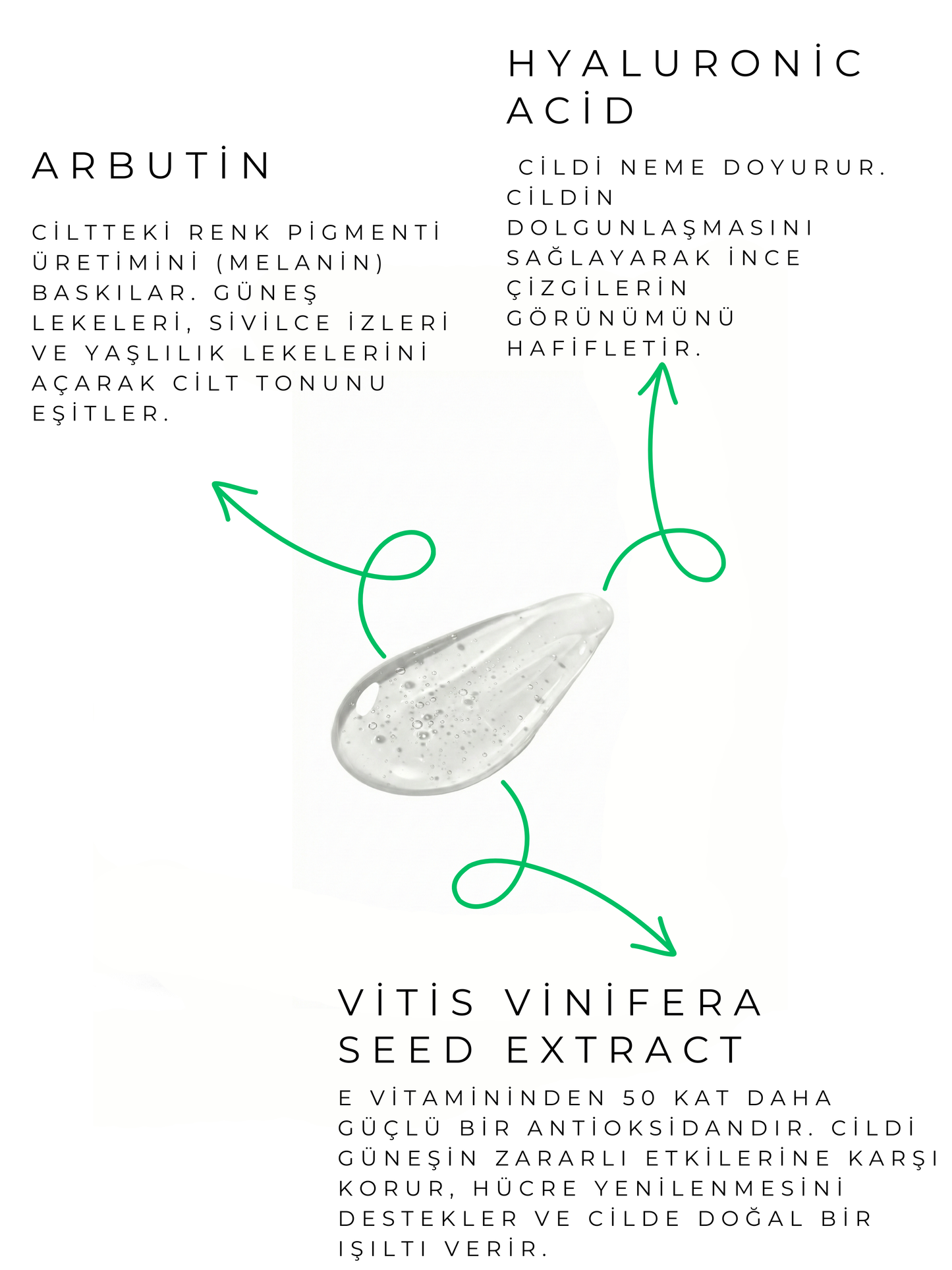 Arbutin-Serum gegen Pigmentflecken, für einen ebenmäßigen und aufhellenden Teint (30 ml)