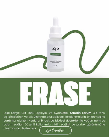 Arbutin-Serum gegen Pigmentflecken, für einen ebenmäßigen und aufhellenden Teint (30 ml)