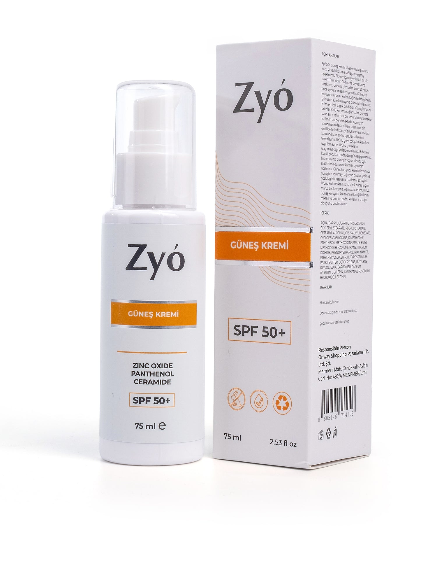 Sonnenschutzmittel LSF 50, 75 ml